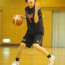 スクリメージ　女子U-17日本代表(黒) vs アイシンAW(白)