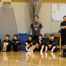 女子日本代表の練習を見学